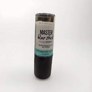 Maybelline Master Blur Stick Pore Minimizing Primer 100 Transparent New Retired